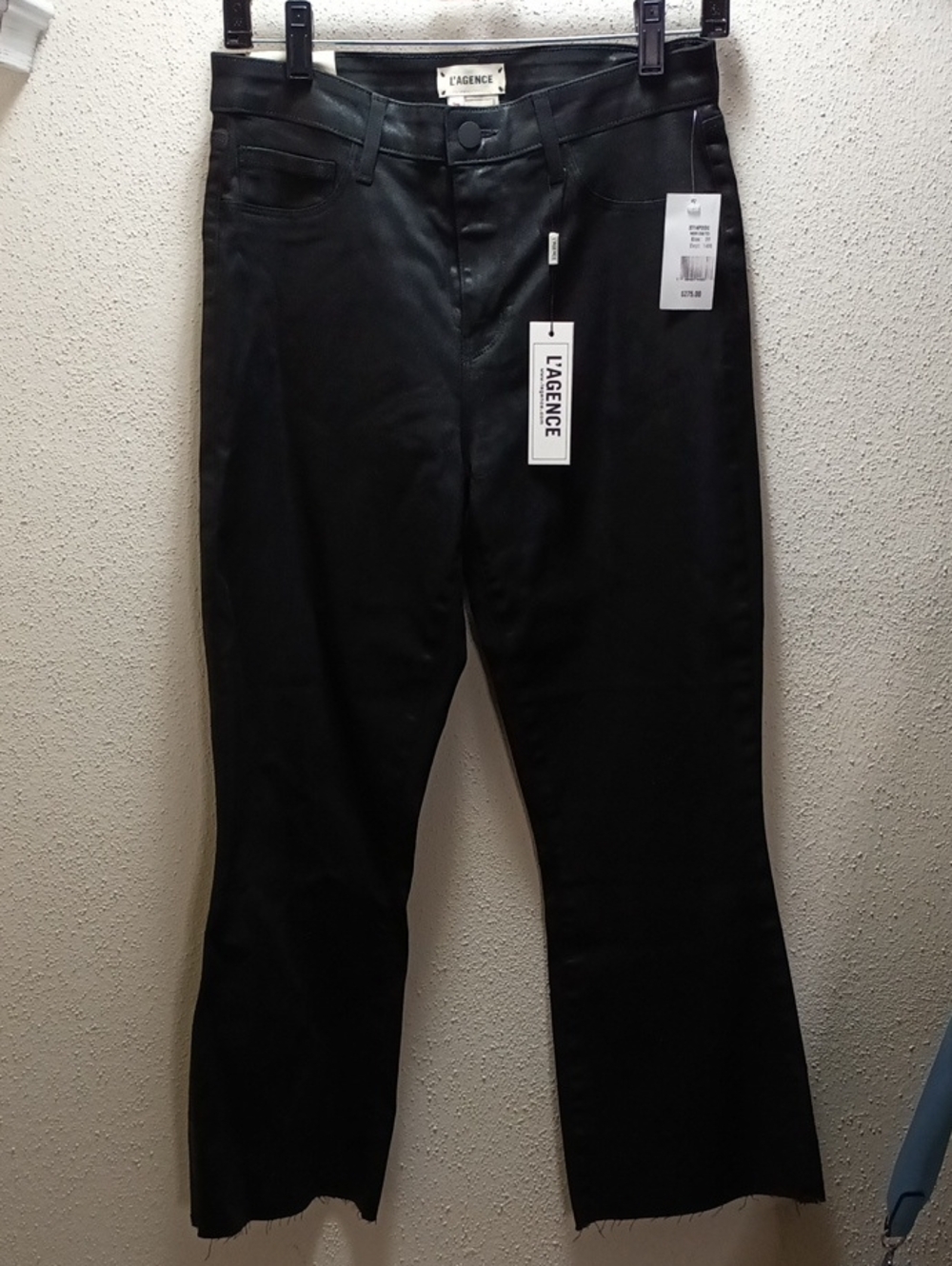 L'AGENCE Kendra Cropped Flared Jeans Size 28. Waist 14, Inseam 26